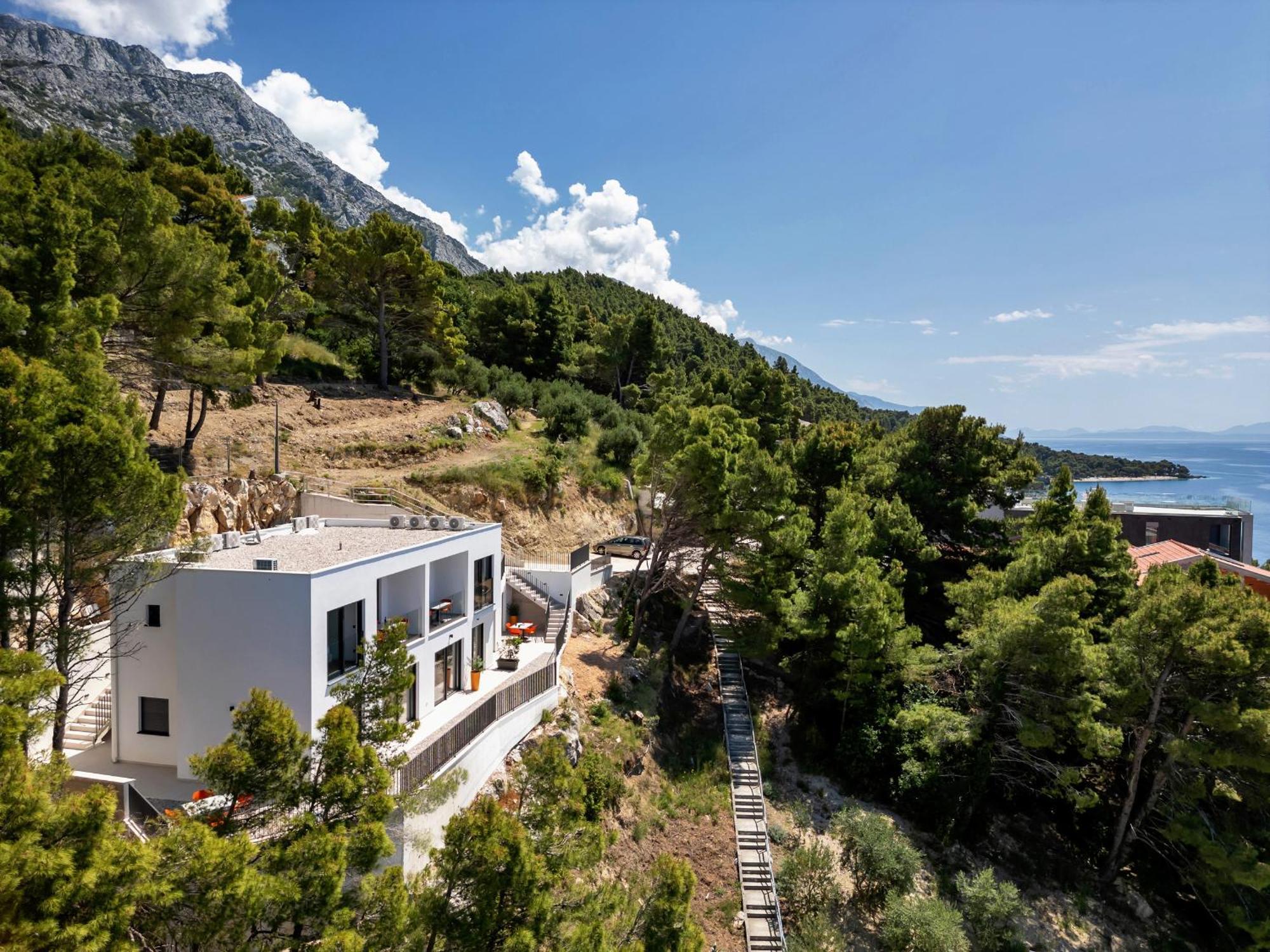 Villa Lito - Only 50M From Sea! - Makarska Exklusiv Брела Экстерьер фото
