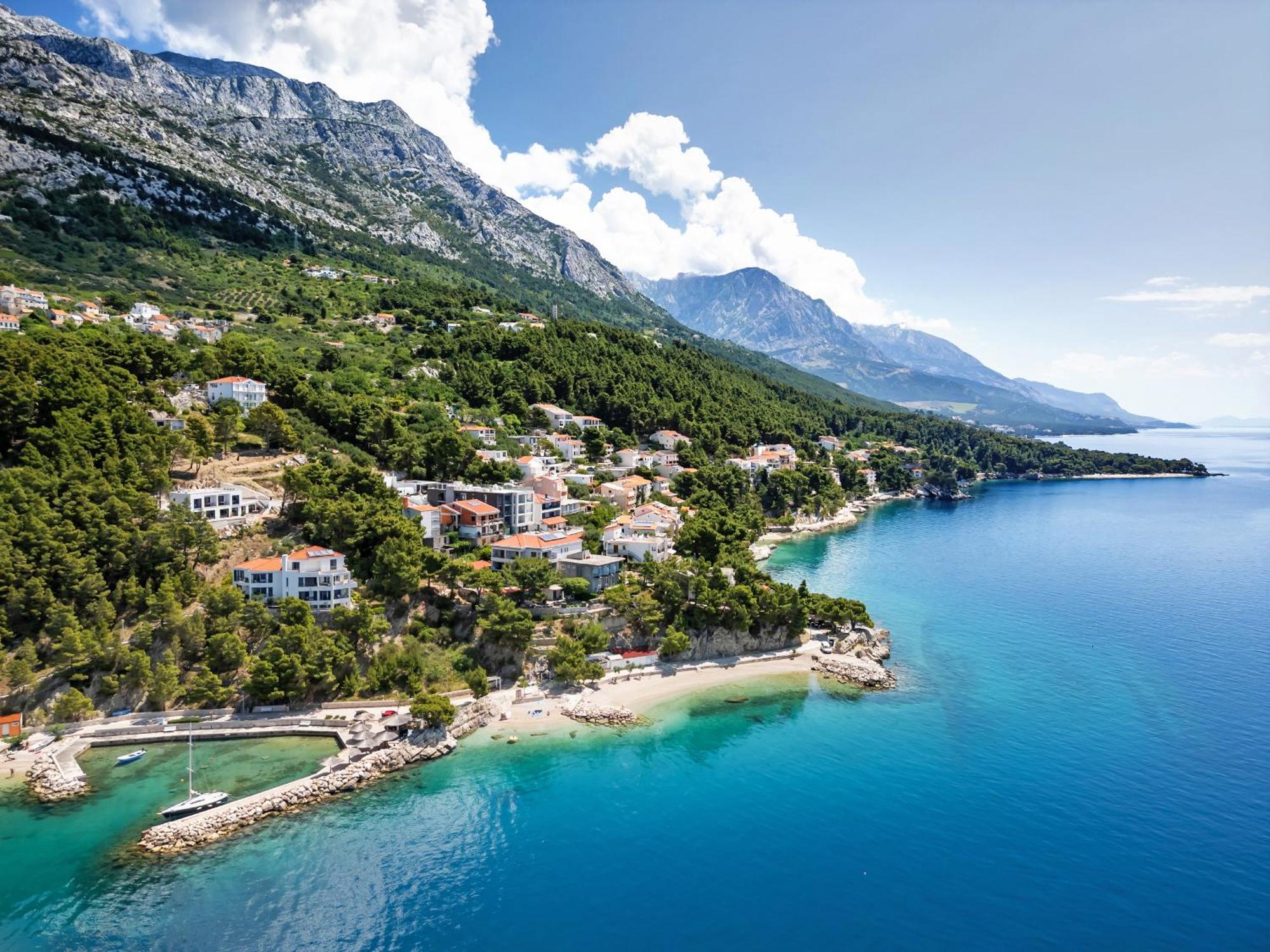 Villa Lito - Only 50M From Sea! - Makarska Exklusiv Брела Экстерьер фото