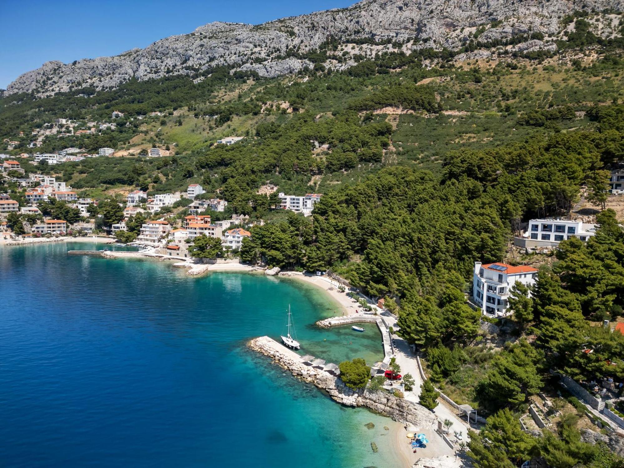 Villa Lito - Only 50M From Sea! - Makarska Exklusiv Брела Экстерьер фото